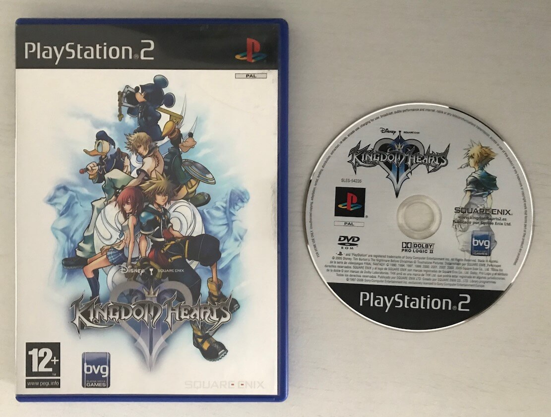 Kingdom Hearts Sony Playstation 2 PS2 Game Tested + Working Disc Only