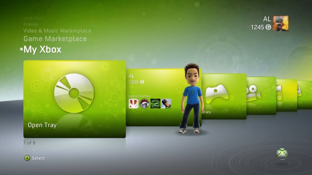 Xbox Live update adding news feed, music marketplace - GameSpot